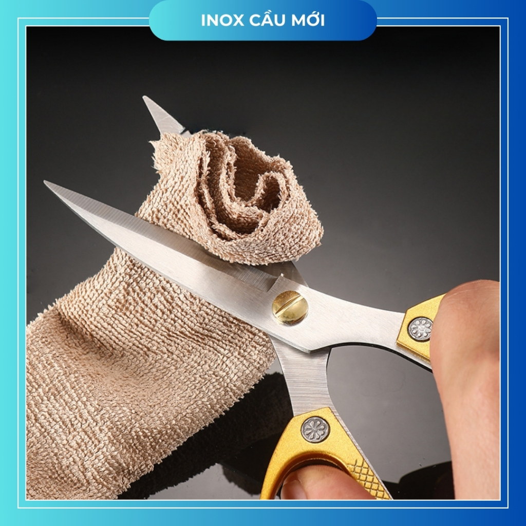 Kéo inox lưỡi thép không gỉ siêu bền cao cấp, siêu bén K26 & K82 - Dụng cụ cắt đa năng cho nhà bếp