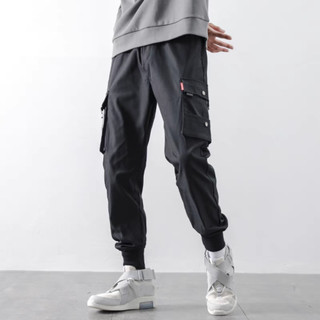 Quần dài kaki ống bo túi hộp nai nam ,quần jogger lưng chun có dây rút,nhiều màu,co giãn,trẻ trung K1