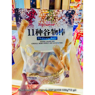 Bánh ngũ cốc dinh dưỡng 11 loại hạt túi 338g