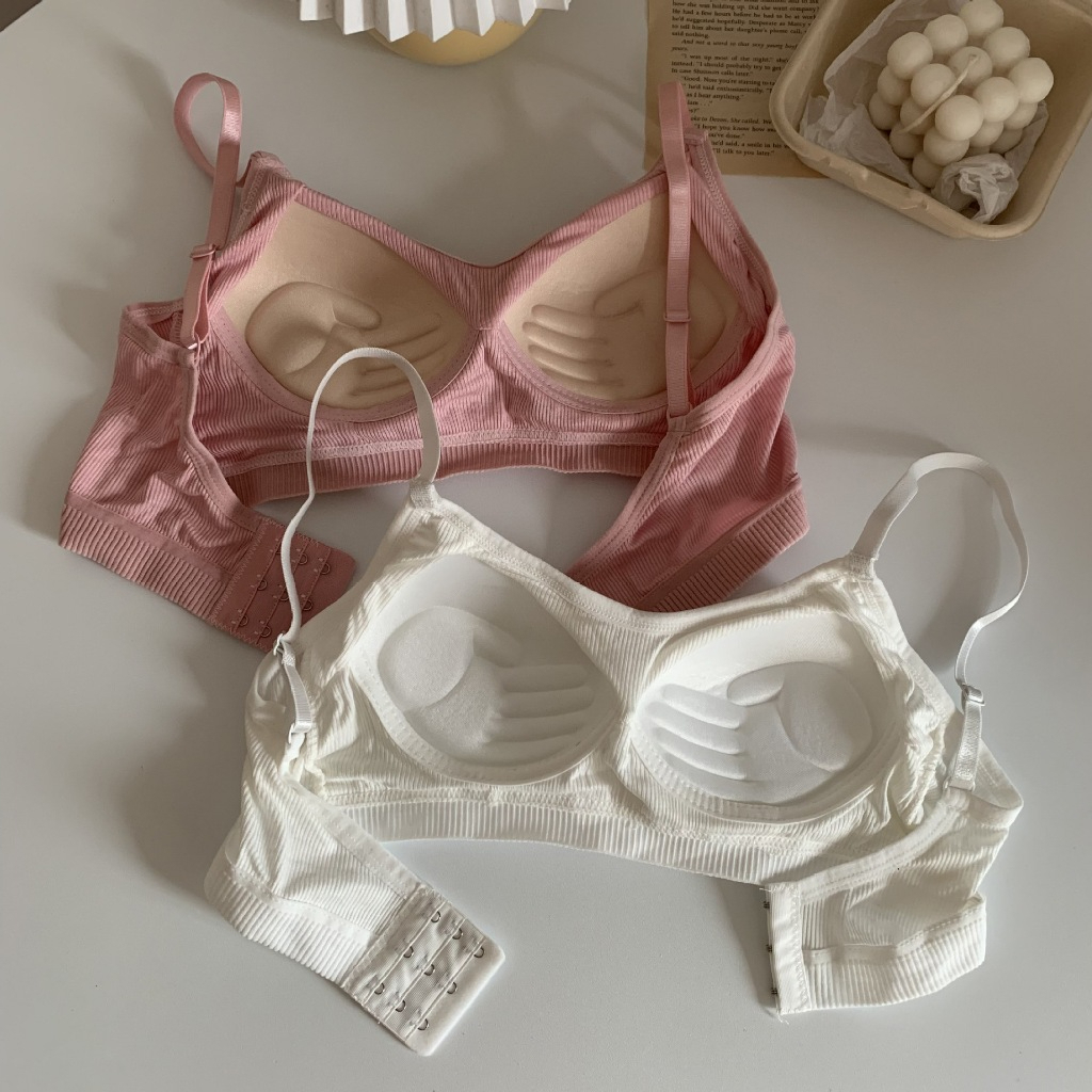 Áo Bra Nữ Định Hình Không Gọng – Vải Cotton Thoáng Khí, Nâng Ngực Nhẹ Nhàng 451