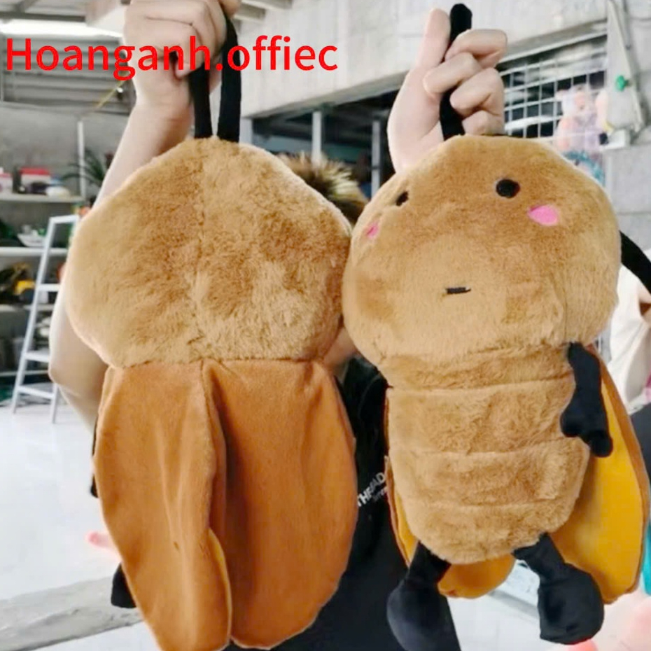 Gấu bông con gián 40cm dễ thương, thú nhồi bông cao cấp