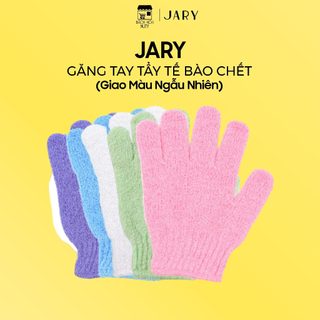 Găng Tay Tẩy Tế Bào Chết Jary Body Exfoliating Massage Gloves - 10D (1 Cái) Giao Màu Ngẫu Nhiên
