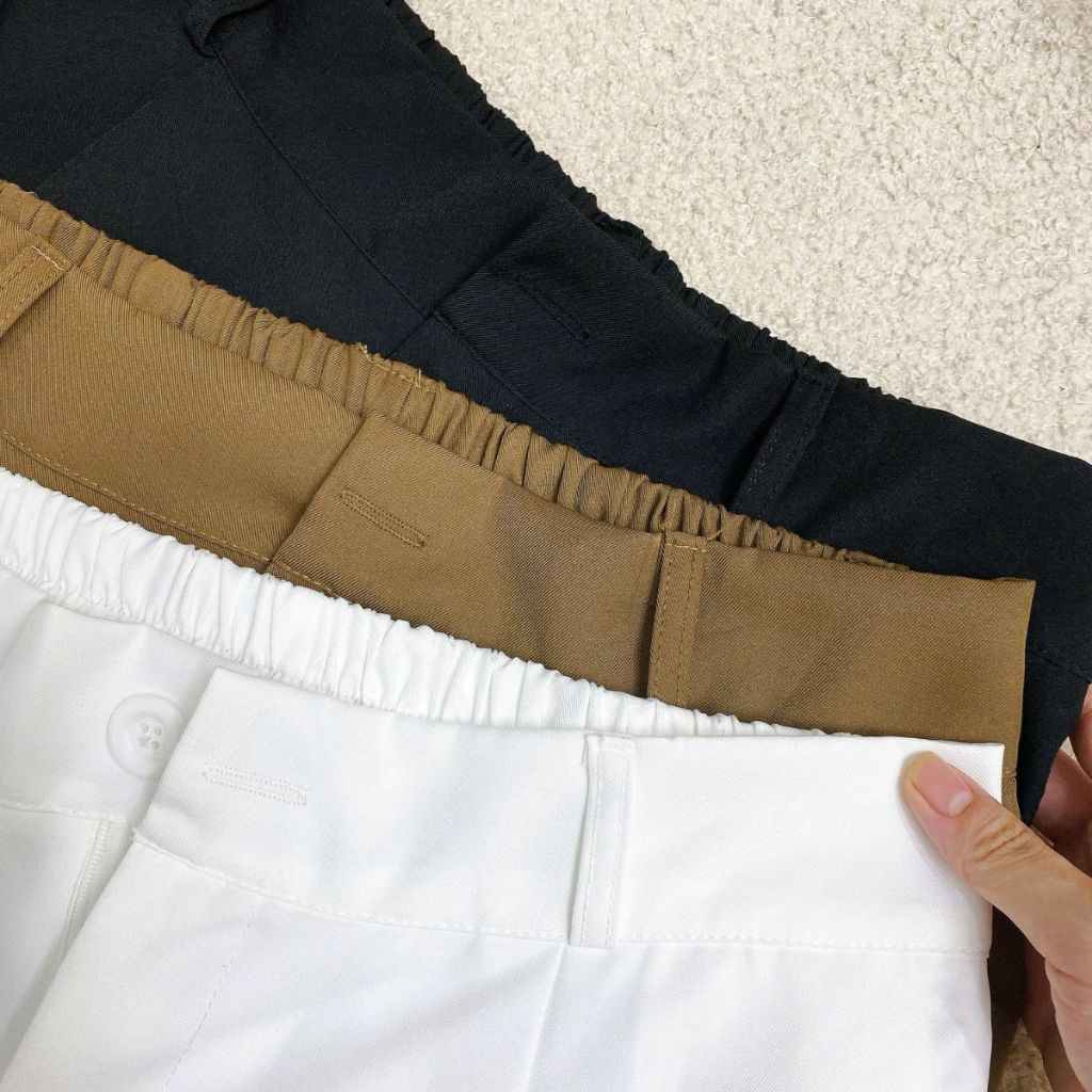 Quần Dài Kiểu Lưng Cao Bigsize Nữ 60-95kg,Quần Dài Baggy Vải Mango Mềm Mát Thoải Mái Q556