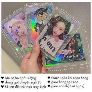 Toploader B8 Túi Đựng Card Decor Bo Góc Lấp Lánh Lẻ 1 Cái Timo VPBL16