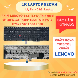 Bàn Phím Laptop Lenovo E540 E531 Thinkpad W540 W541 T540P T550 T560 P50s P70s L540 L560 L570