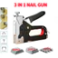 SÚNG BẮN GHIM CẦM TAY 3 IN 1, KÌM BẮN ĐINH GHIM ĐA NĂNG, Dễ Sử Dụng, Chịu Lực Tốt