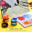 Màu Nước Hũ 100ml Goat Gouache Màu Trắng Cao Cấp Finenolo By Deli - Chất Siêu Mịn Pha Sẵn Dễ Trộn Màu Sắc Tươi Sáng