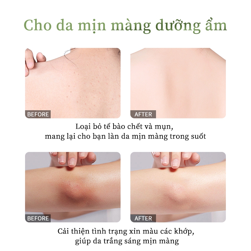 Tẩy tế bào chết toàn thân Làm trắng Làm sạch sâu Tẩy tế bào chết Da gà Tẩy tế bào chết 250g