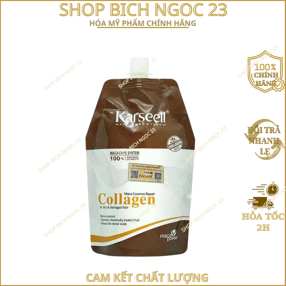 Kem Ủ Tóc Karseell - Kem Ủ Tóc Karseell Maca Power Collagen 500Ml Phục Hồi Hư Tổn