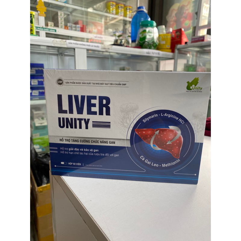 a [Chính hãng] LIVER UNITY- Thanh nhiệt giải độc mát gan (Hộp 60v ...