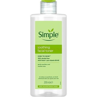Nước cân bằng da Simple Kind To Skin Soothing Facial Toner (200ml)