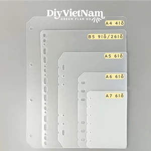 BÌA PHÂN SỔ VÀ GIẤY A4/B5/A5/A6