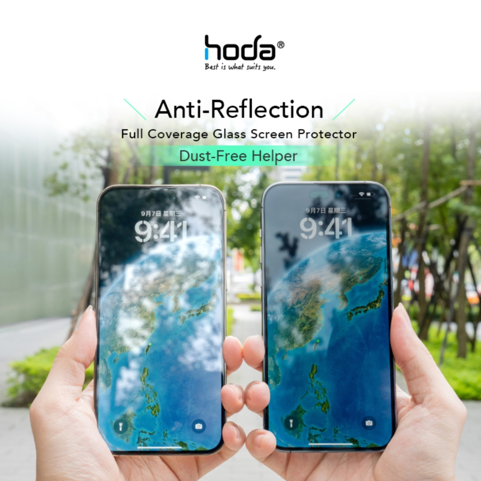 Cường Lực Hoda 2.5D Chống Chói & Chống Ánh Sáng Xanh Bảo Vệ Mắt Hàng Chính Hãng cho iP 16 Pro Max/ 16 Pro