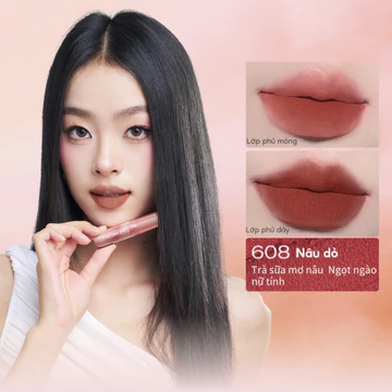 [QUÀ TẶNG] Son Kem Bùn COLORKEY Lip Mud Chất Son Mềm Mịn Che Vân Môi Tốt, Màu Sắc Thời Thượng 2g
