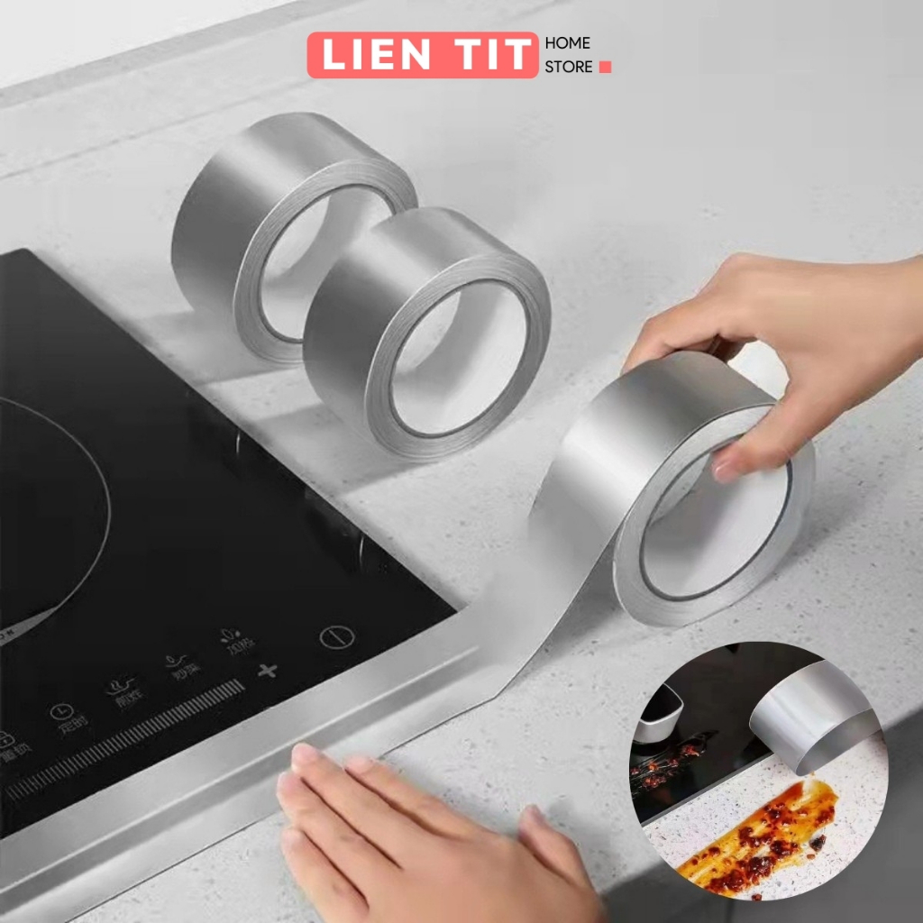 Băng Dính Dán Viền Bếp Từ, Bếp Ga, Bồn Rửa Chén Chống Thấm Nước Chống Ẩm Mốc Dễ Dàng Vệ Sinh