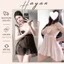 HT115 Váy ngủ sexy thiết kế trái tim sang chảnh có GỌNG,đồ ngủ 2s ren xuyên thấu gợi cảm HT115