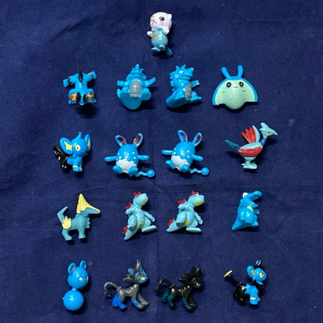 Thanh lý pass mô hình Pokemon nhí mini 2006-2008 China nhựa Oshawott ...