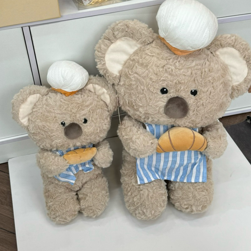 Gấu Thú Bông Động Vật Đầu Bếp Voi Gấu Teddy Gấu Trúc Panda Koala Quà Tặng Độc Đáo Lông Xù Siêu Mềm Mịn Siêu Dễ Thương