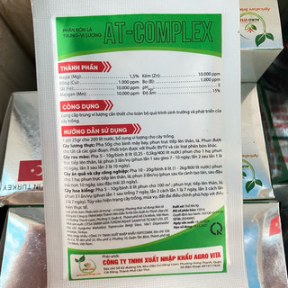 25g Phân bón lá Trung Vi Lượng Combi Thổ Nhĩ Kỳ hoà tan nhanh giúp cây xanh lá, dày lá, đẹp trái, bung chồi, vọt đọt