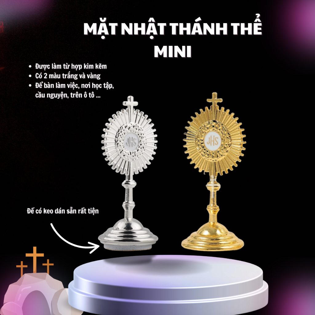 Mặt Nhật Thánh Thể, Mặt Nhật Công Giáo, Mặt Nhật Mini Biểu Tượng Của Đức Tin