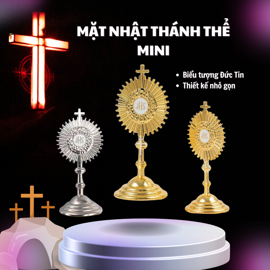 Mặt Nhật Thánh Thể, Mặt Nhật Công Giáo, Mặt Nhật Mini Biểu Tượng Của Đức Tin