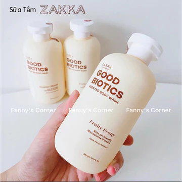 [Hàng Cty] Sữa Tắm Hương Nước Hoa Good Biotics Scented Body Wash Zakka Naturals 300ml