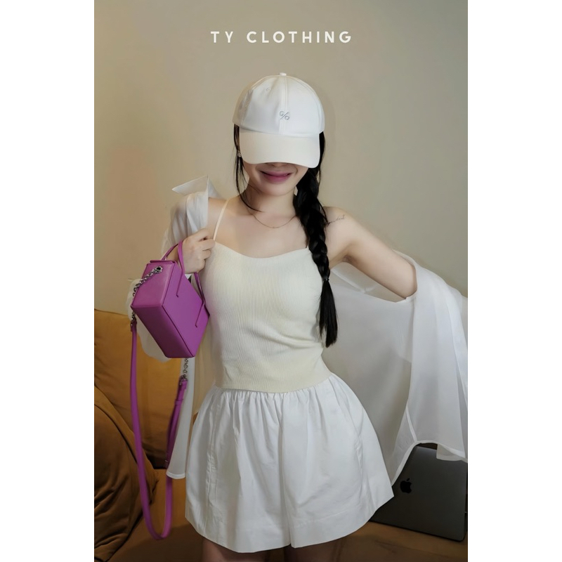 Áo Sơ Mi Nữ Dài Tay Voan Tơ Basic Trẻ Trung Fom Rộng - Hàng Thiết Kế - Màu Trắng - TYCLOTHING