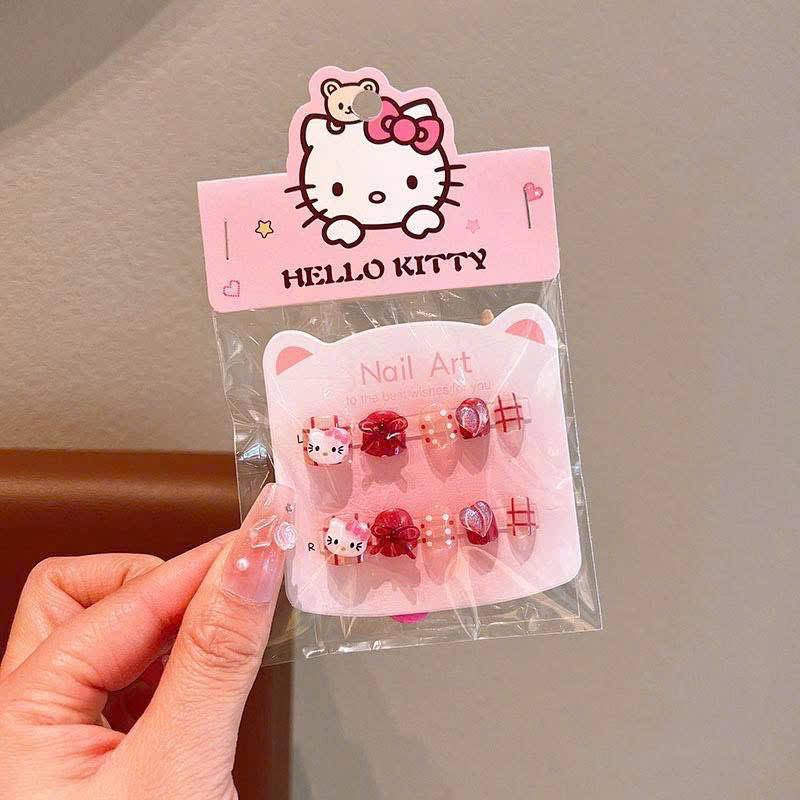 Set 5 bộ dán móng Tay có kèm dũa và giấy lai gẩy keo