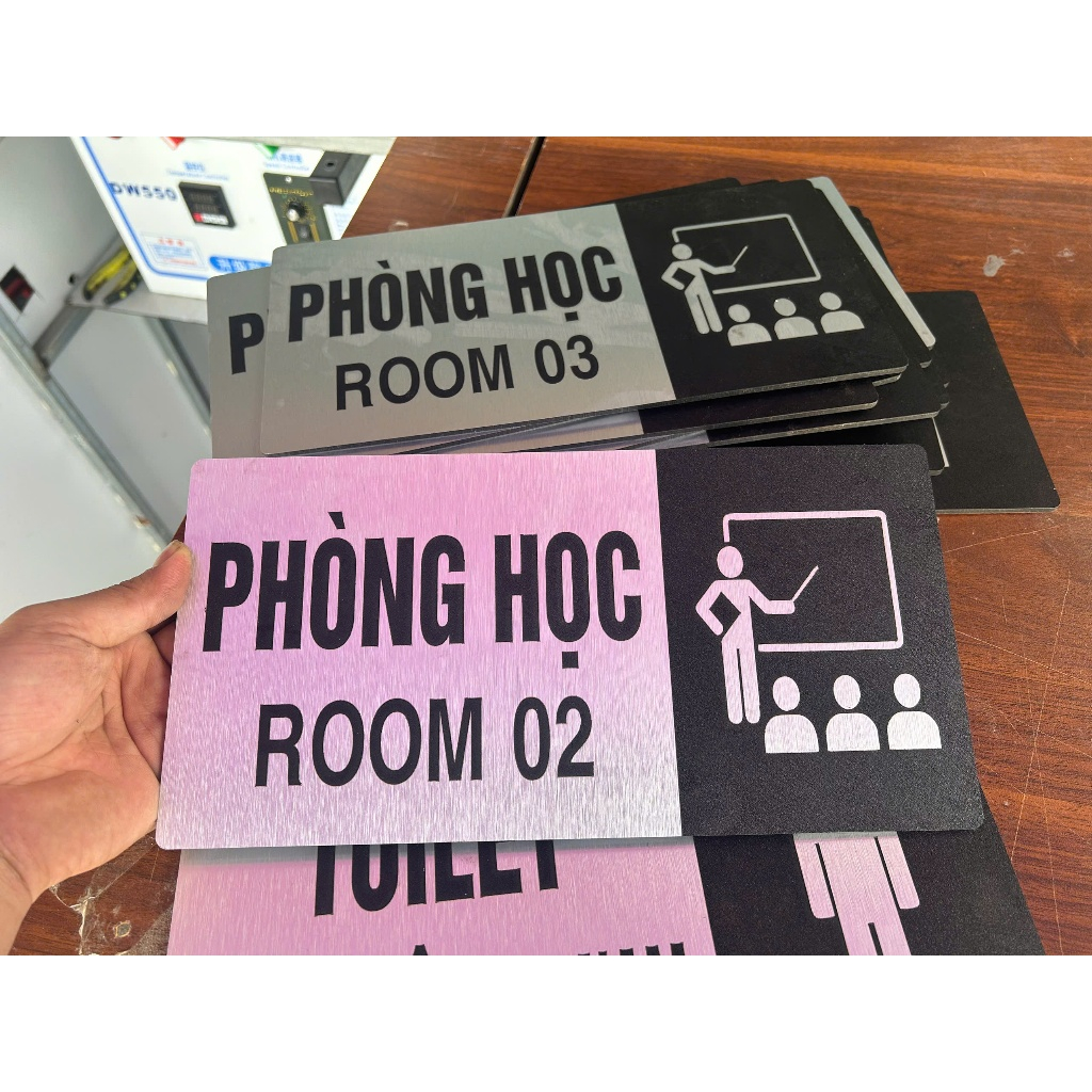 Biển Phòng HỌC , THEO YÊU CẦU