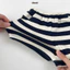 Quần Đùi Cotton Kẻ Phối Tú Obebi Thời Trang Hè Thoải Mái Cho Bé Trai Bé Gái từ 5kg - 19kg QC32