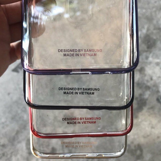 Ốp Lưng Samsung S9 Clear Cover Viền Màu Như Ảnh Chụp Hộp Hơi Trầy