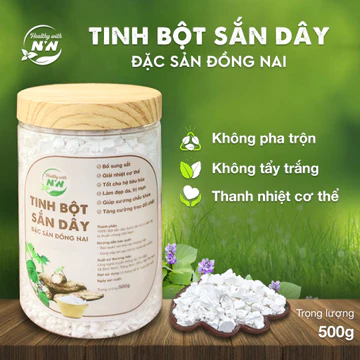 Bột Sắn Dây Ta Nguyên Chất 500G - Sắn Dây Đồng Nai | Healthy With NYN | LOẠI ĐẶC BIỆT