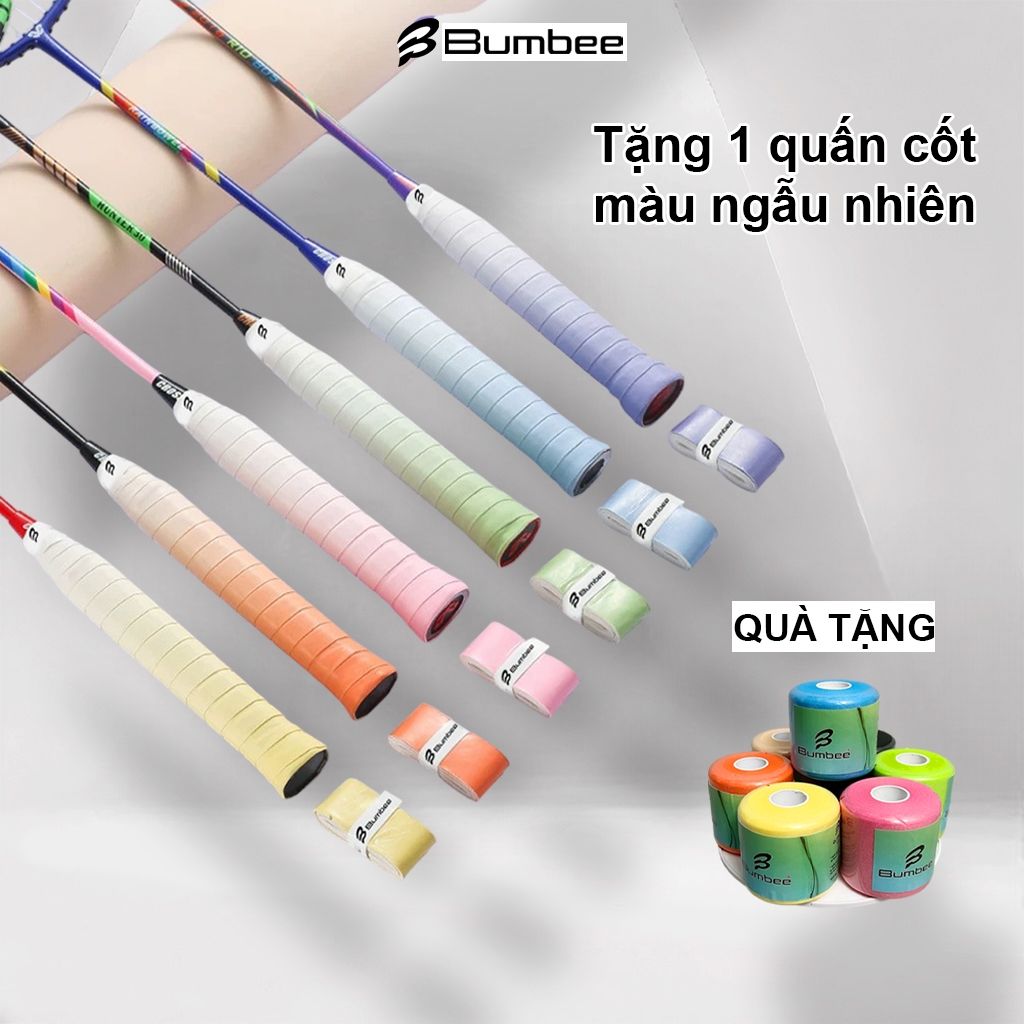 Quấn Cán Vợt Loang Màu Bumbee AS005 – Đẹp Độc Lạ, Cầm Là Ghiền Túi Zip Vỉ 10c Tiện Lợi