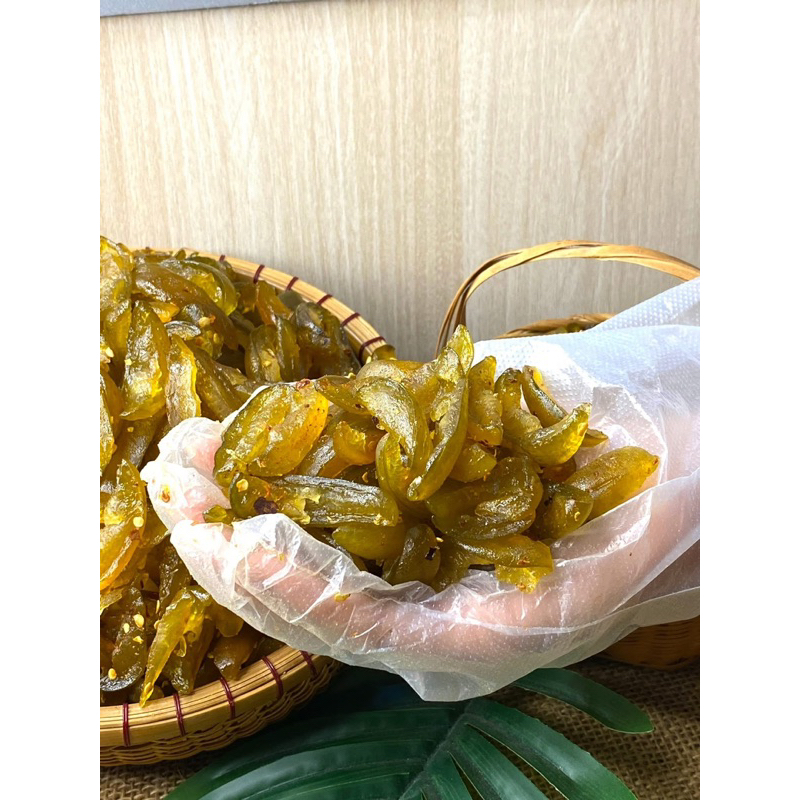 Cóc sấy dẻo , cóc lát sấy dẻo , trái cây sấy dẻo . Trái cây sấy Minh Nhi