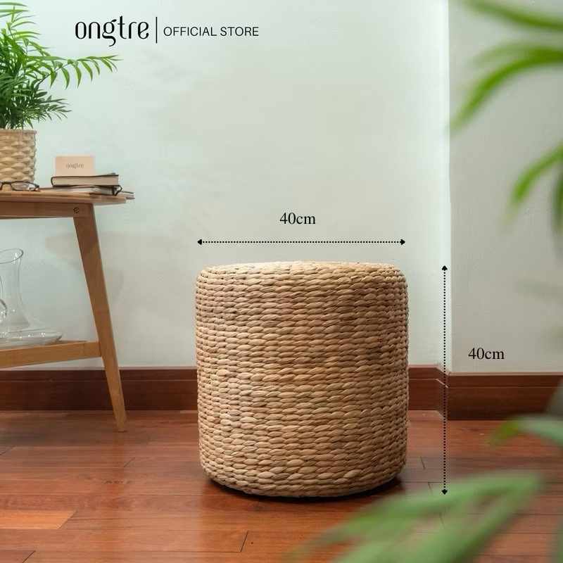 Đôn lục bình đan thủ công trang trí nhà cửa ⚡️giá Rẻ Vô Địch⚡️sản phẩm của Việt Nam