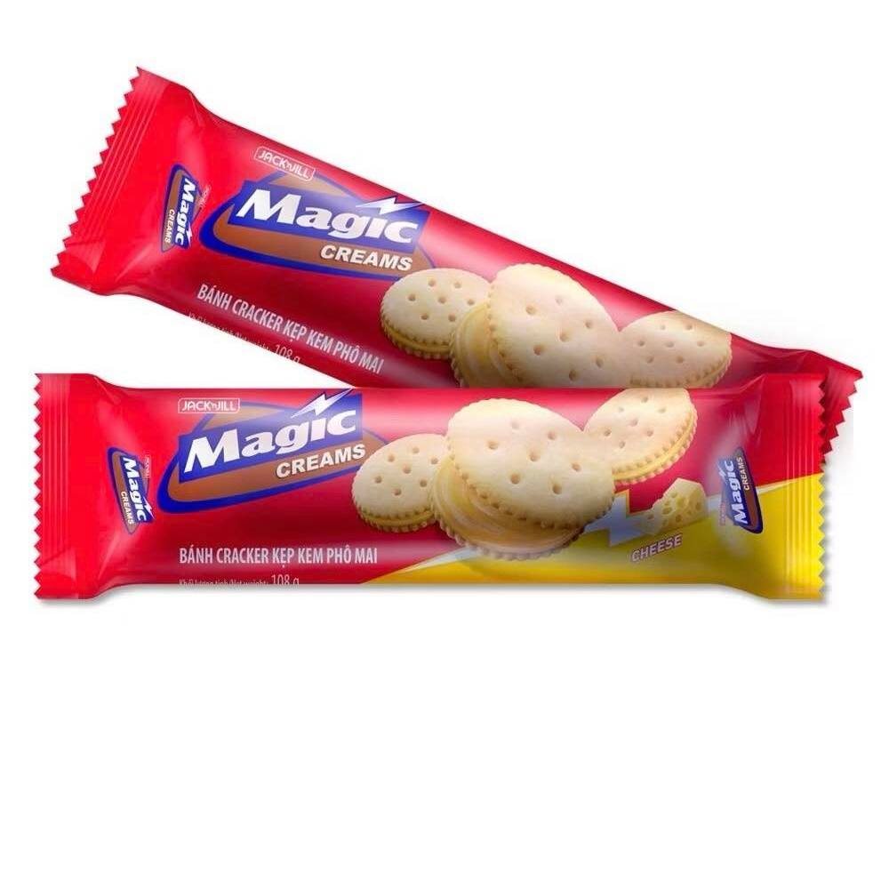 Bánh cracker kẹp kem phô mai MAGIC | Shopee Việt Nam