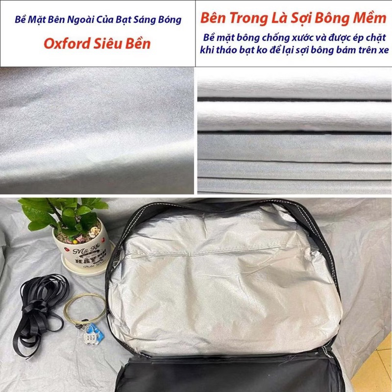 Bạt phủ ô tô 3 lớp cách nhiệt cho xe Toyota Camry hàng cao cấp