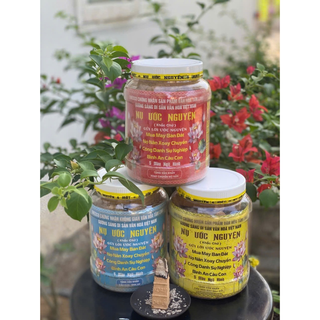 Nụ Ước Nguyện 4 Mặt - Màu Vàng Cầu mua may bán đắt