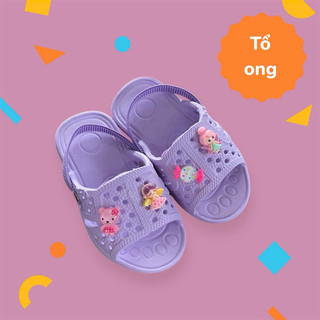 Dép tập đi cho bé có quai chun chống tuột, chất liệu EVA nhẹ êm, dép tổ ong cho bé 1.5–5 tuổi yoyostore
