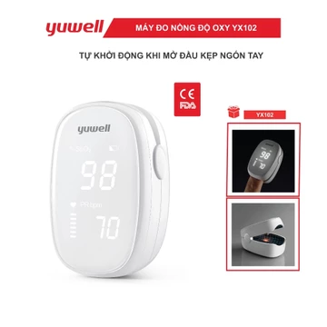 Spo2 Yuwell YX102, Máy đo nồng độ oxy và nhịp tim độ chính xác cao