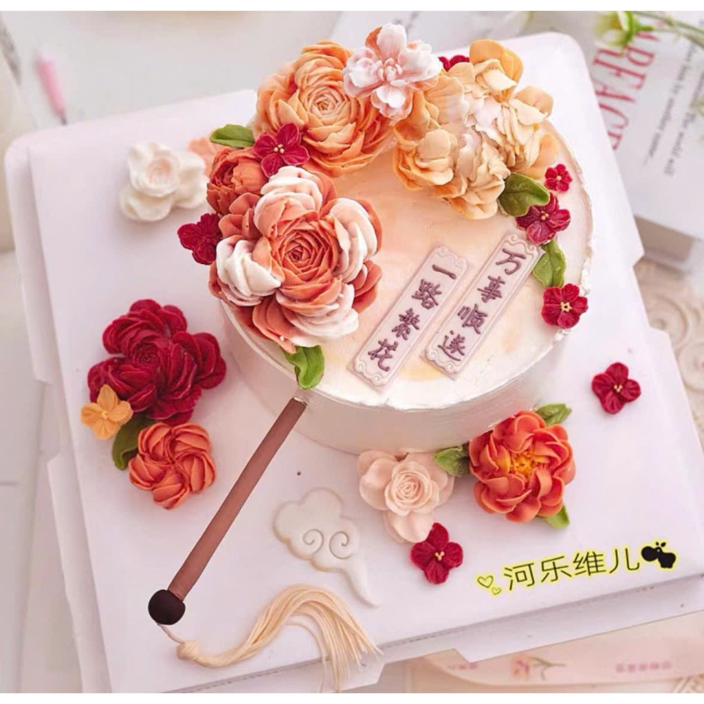 Set khuôn silicon Hoa hồng hàn quốc