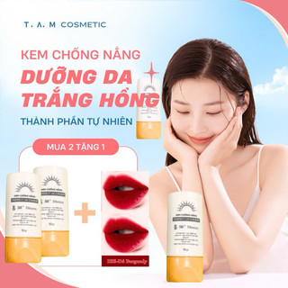 [KEM CHỐNG NẮNG VẬT LÝ ] T.A.M VIETNAM SPF chuẩn 50+ ,che khuyết điểm nhẹ cho da ,mỏng nhẹ