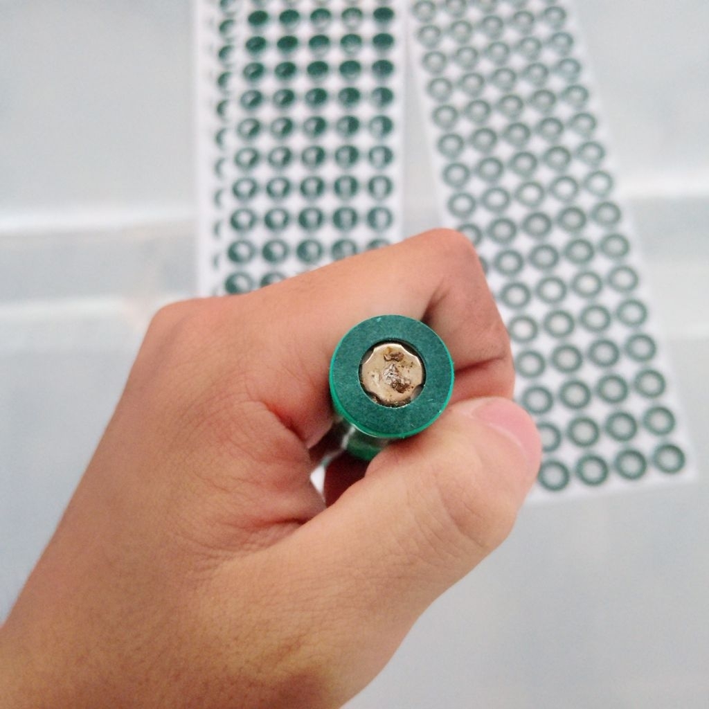 Miếng dán bảo vệ cực dương pin 18650/21700