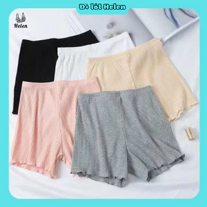 Quần váy cotton, Quần mặc váy chất cotton tăm