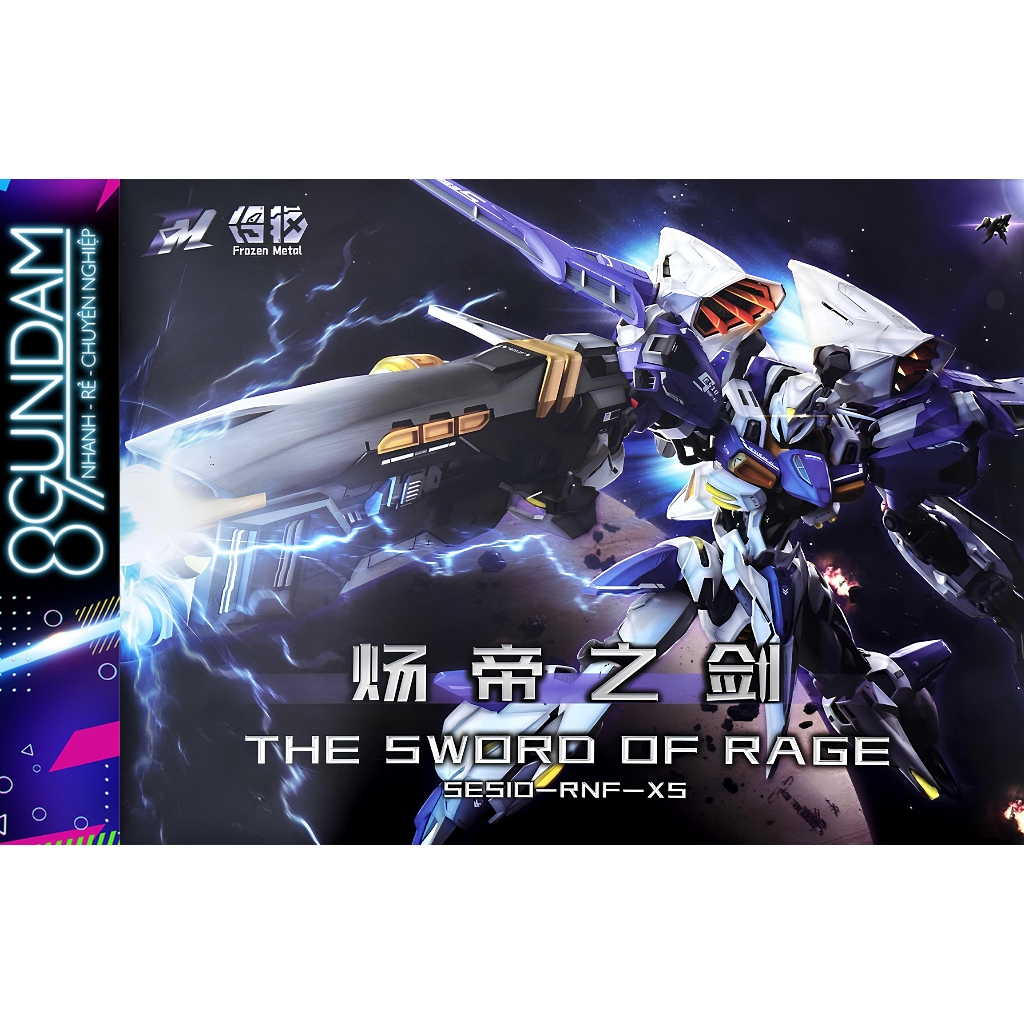 [CÓ SẴN] Mô Hình Lắp Ráp 1/100 The Sword of Rage - TYRANT SWORD (tặng ...