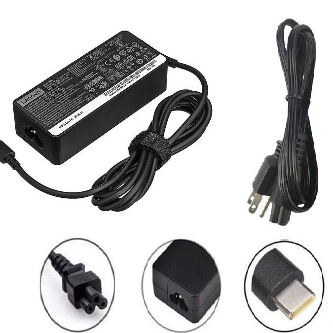 Sạc Laptop Lenovo 3.25A 65W, Sạc Máy Tính Lenovo Vuông Chân Kim/Type-C/USB, Cục Sạc Lenovo Thinkpad