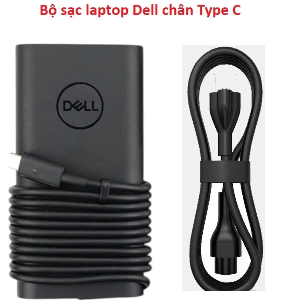 Sạc Dell Type C 65W 90Wh 130Wh Oval Sạc Laptop Dell Type C 19.5V 3.25A/4.62A/6.67A 65WH/90W/130W - Sạc nhanh, BH 12 TH