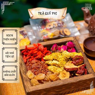 [Gói lẻ] Trà quý phi thảo mộc giảm cân, trà gạo lứt đẹp da, chống lão hoá, thanh nhiệt-Tiệm Trà 1990s