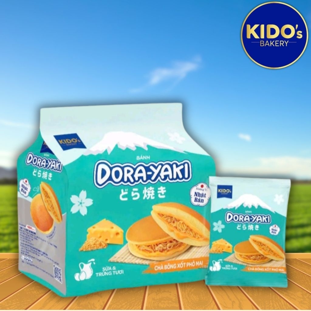 Bánh Dora-yaki Vị Chà Bông Xốt Phô Mai - Bánh Rán Doremon | Shopee Việt Nam