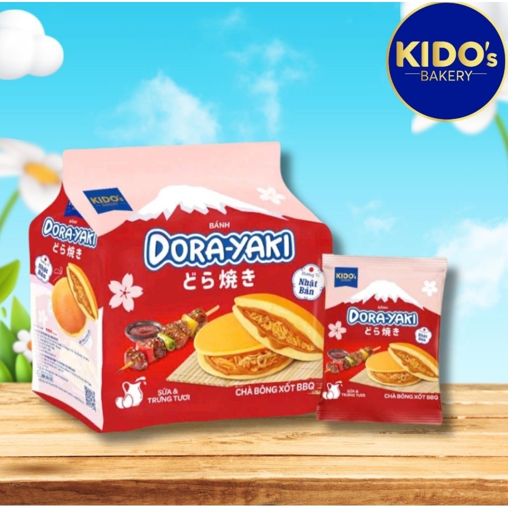 Bánh Dora-yaki Vị Chà Bông Xốt BBQ - Bánh Rán Doremon | Shopee Việt Nam